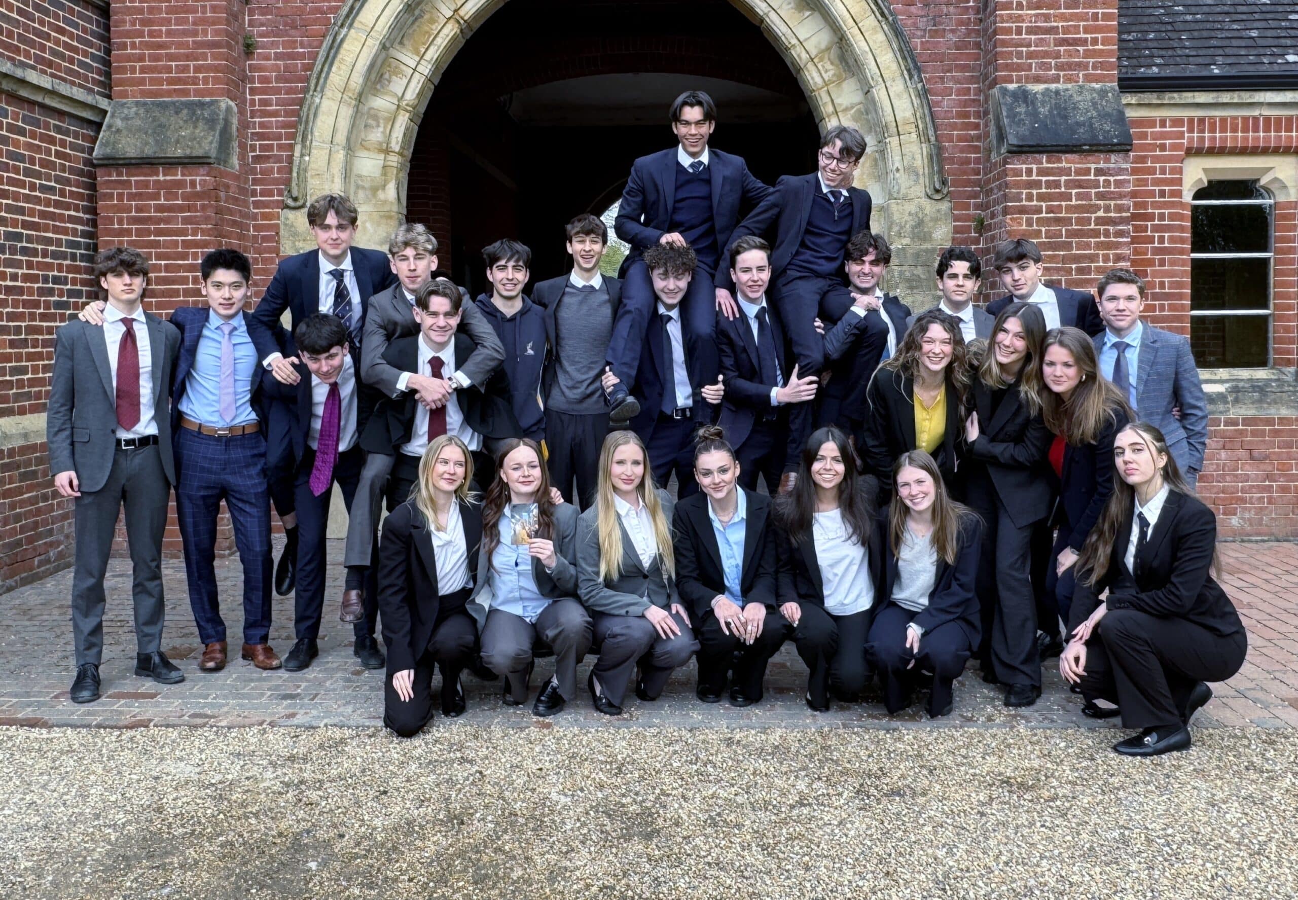 Group shot of IB 2025 Cohort
