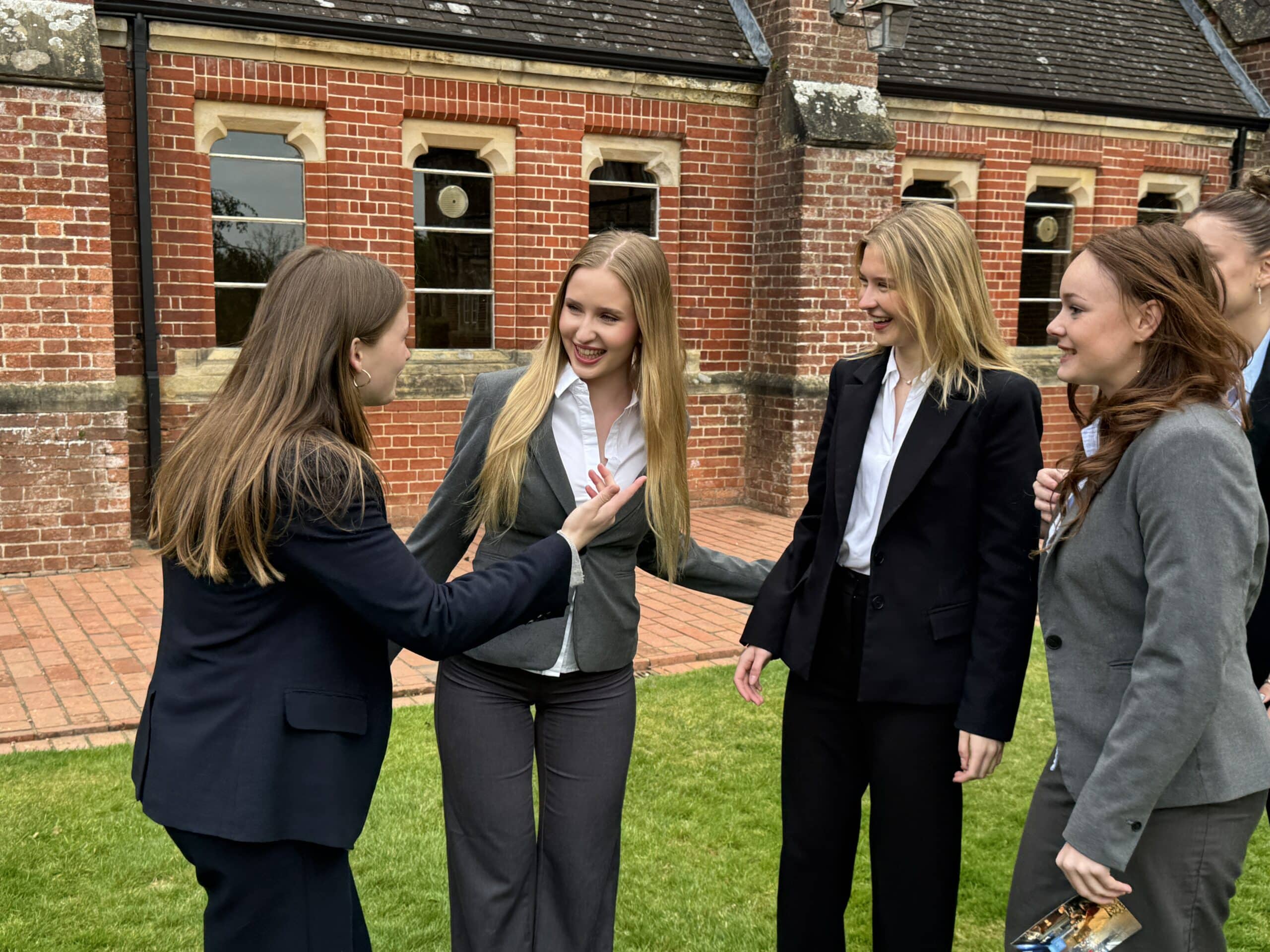 Group shot of IB Leavers