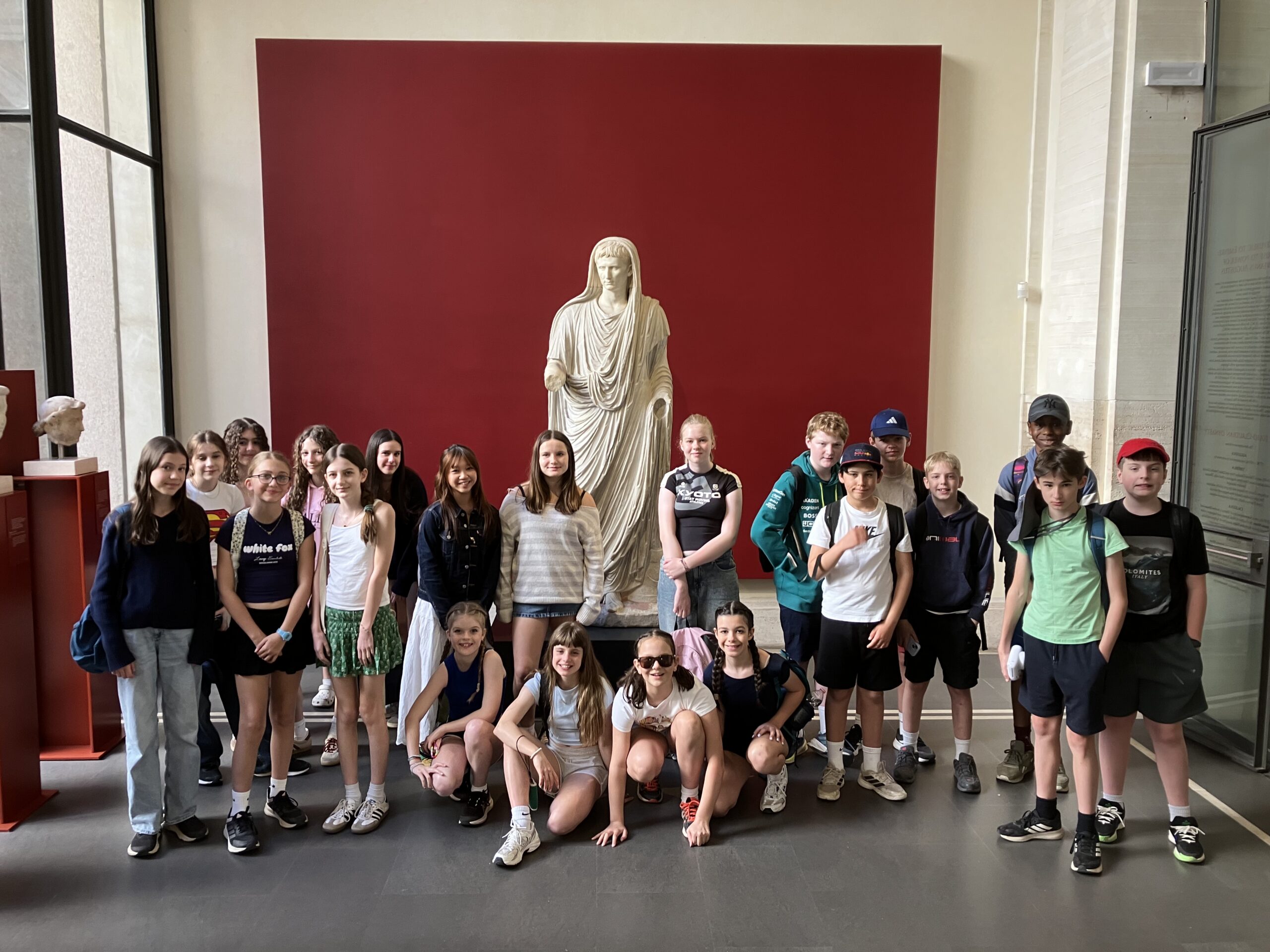 Students on Classics Trip to Rome