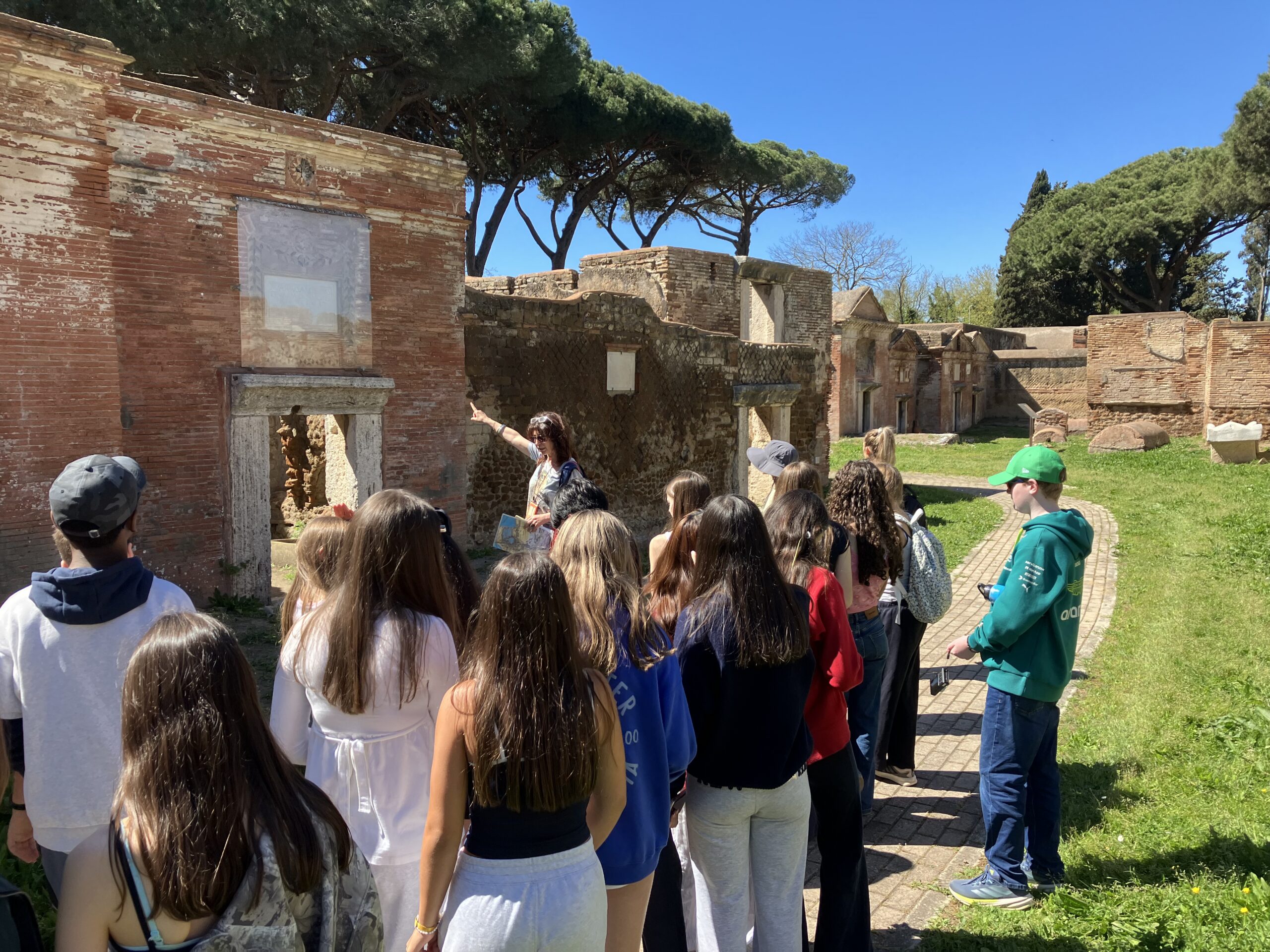 Students on Classics Trip to Rome